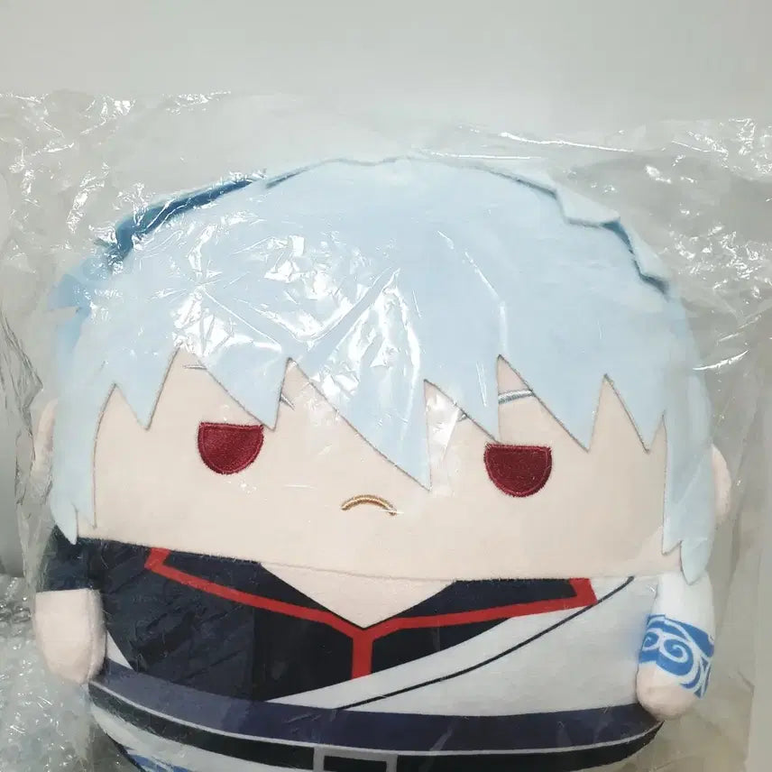 [BUNJANG] Gintoki Big Fuwa Plush / 미개봉) 은혼 긴토키 빅후와 빅후와코로링 인형