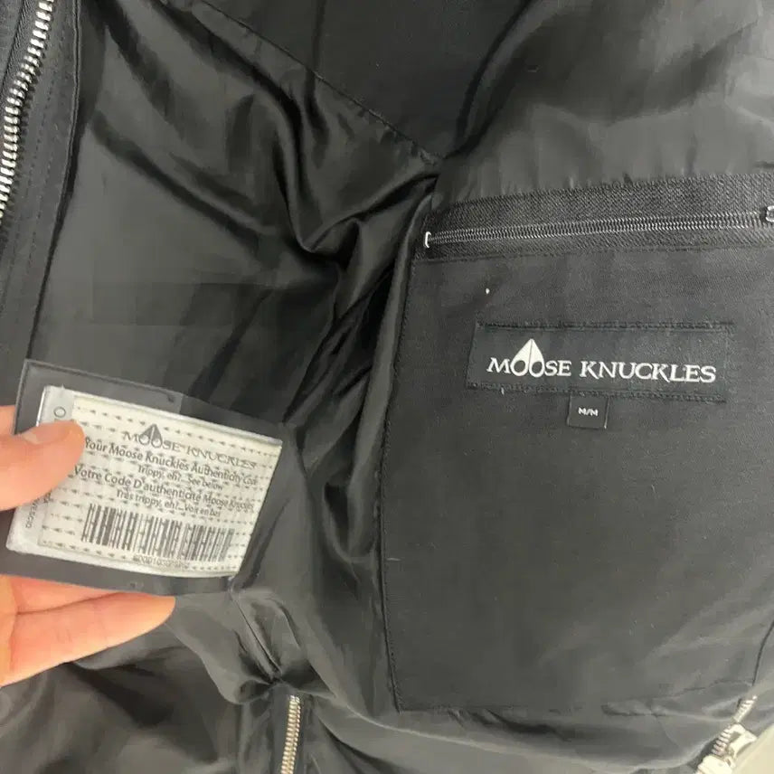 [BUNJANG] Moose Knuckles Three Quarter Black Jacket / 무스너클 쓰리쿼터M(L사이즈 교환, 판매)