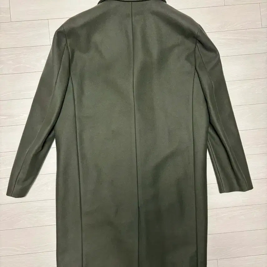 [BUNJANG] ANDZ Wool Cashmere Double Coat (Khaki/105) / 앤드지 울 캐시미어 더블 코트 (카키색/105)