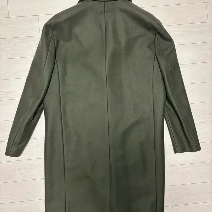 [BUNJANG] ANDZ Wool Cashmere Double Coat (Khaki/105) / 앤드지 울 캐시미어 더블 코트 (카키색/105)