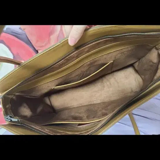 [BUNJANG] LABEL ARCHIVE Leather Tote Bag / 라벨아카이브 토트백