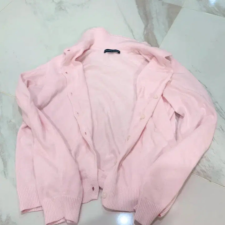 [BUNJANG] Brandy Melville Lace Collar Cardigan / 브랜디멜빌 레이스 카라 가디건