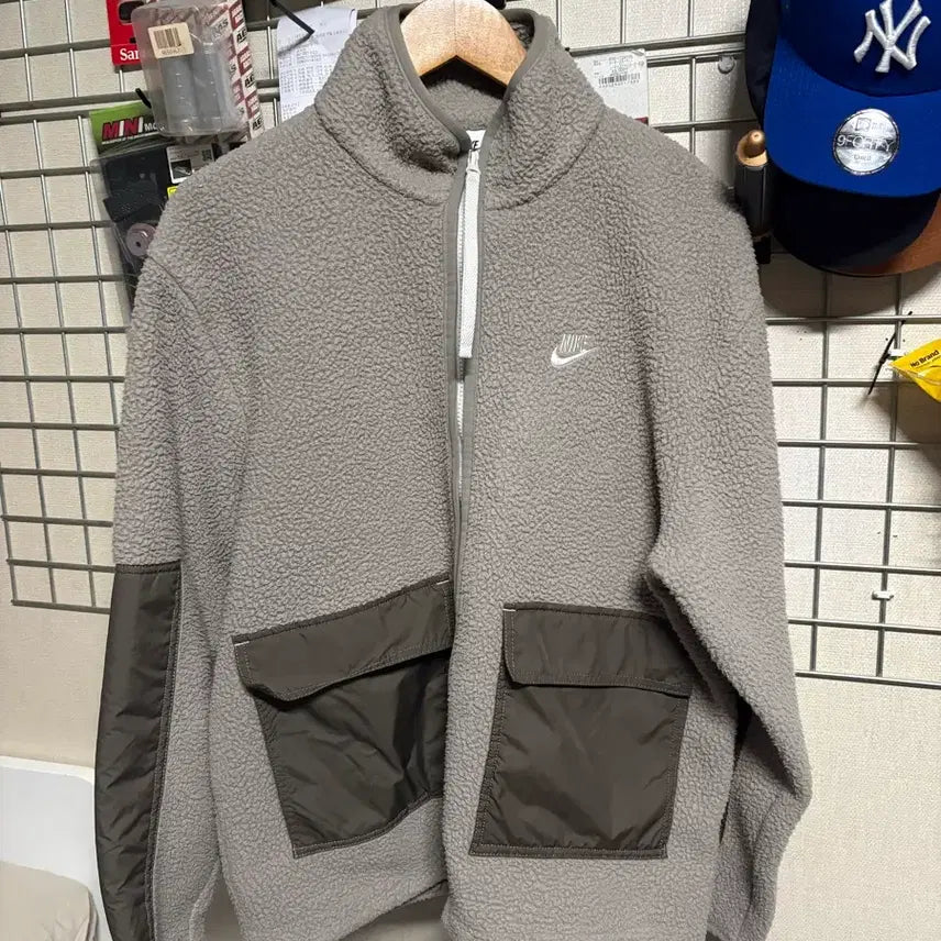 [BUNJANG] Nike Fleece Jacket / 나이키 뽀글이 플리스 자켓