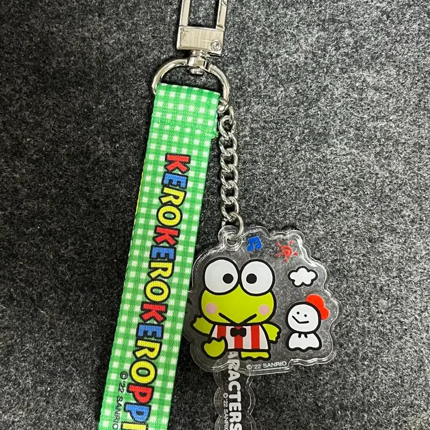 [BUNJANG] Sanrio Kerokerokeroppi Phone Strap Keyring / 산리오 캐릭터즈 케로케로케로피 폰 스트랩 키링