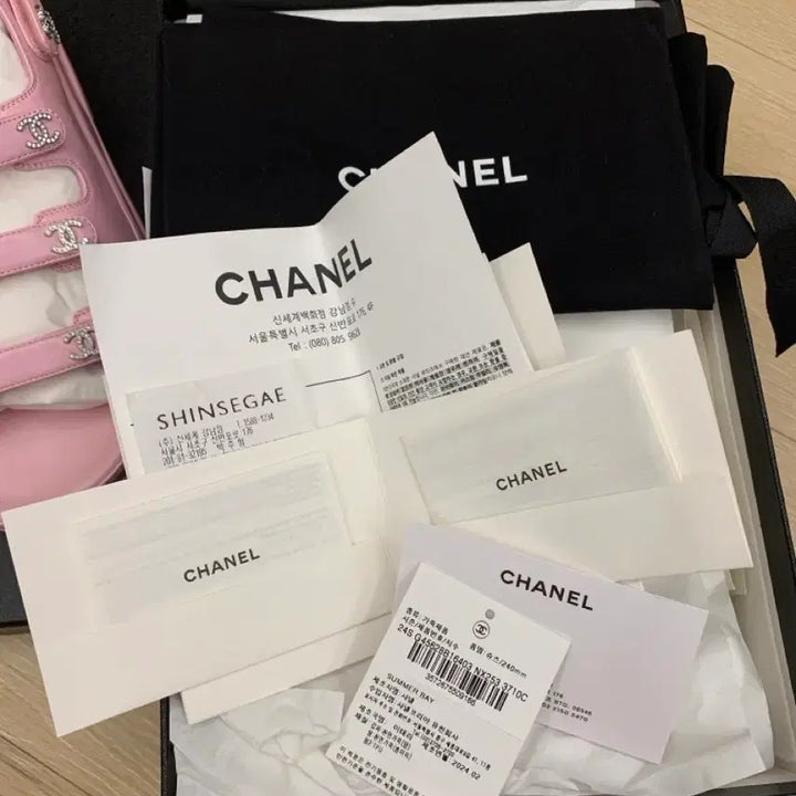[BUNJANG] Chanel Cruise Collection Sandals (Pink, 37) / 샤넬 크루즈컬렉션 샌들 핑크 37(240) 새상품