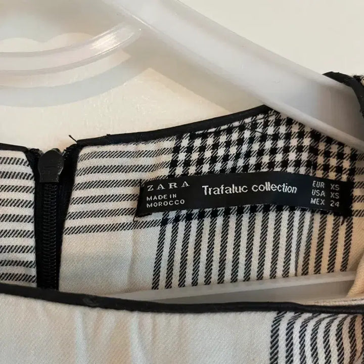 [BUNJANG] Zara Check Mini Dress XS / 자라 체크 미니원피스 XS