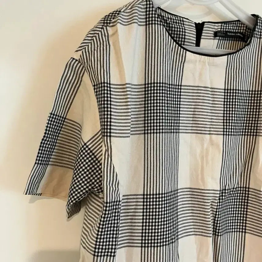 [BUNJANG] Zara Check Mini Dress XS / 자라 체크 미니원피스 XS