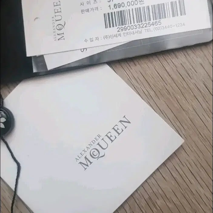 [BUNJANG] Alexander McQueen White Mule Sandals 35 1/2 / 알렉산더맥퀸 화이트 뮬 샌들 35 1/2
