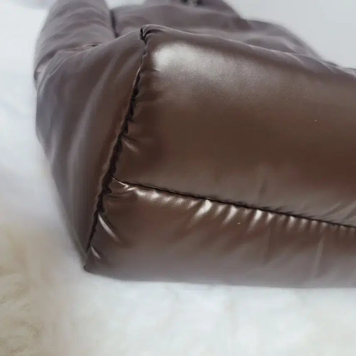 [BUNJANG] Unbranded Padded Mini Tote Bag / 패딩토트백 미니백 패딩숄더백  가방