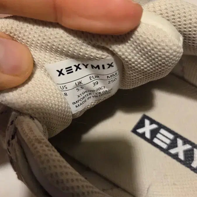 [BUNJANG] Xexymix X-1 Ugly Shoes / 젝시믹스 X-1 어글리슈즈 운동화