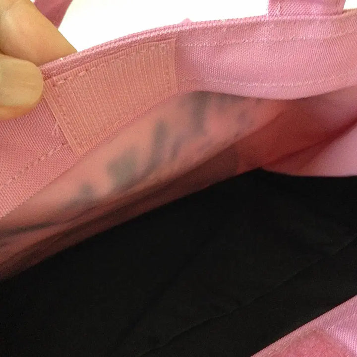 [BUNJANG] Lala's Style Diary Heart Pattern Auxiliary Indoor Shoe Bag / 고전 라라의 스타일기 보조 실내화 가방