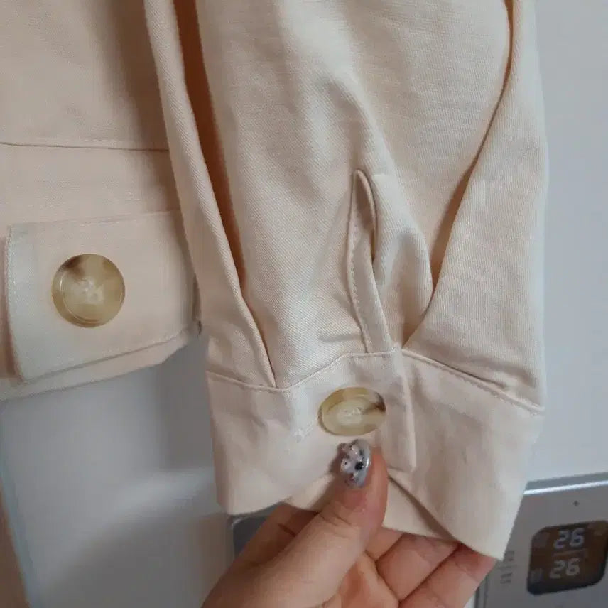 [BUNJANG] DANI Ivory Jumper 77 / 빅사이즈 다니 DANI 아이보리 점퍼 77