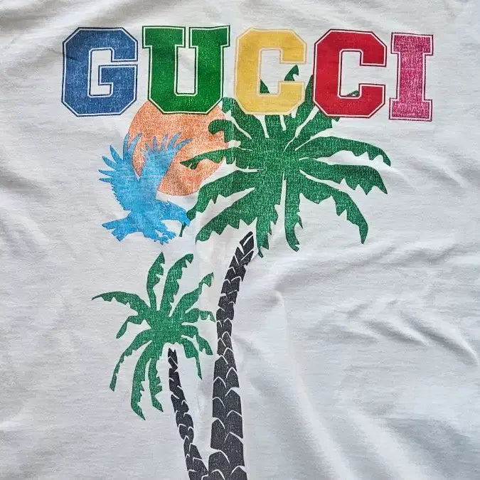[BUNJANG] Gucci Hawaii T-shirt (L) / 구찌 하와이 반팔티(L)