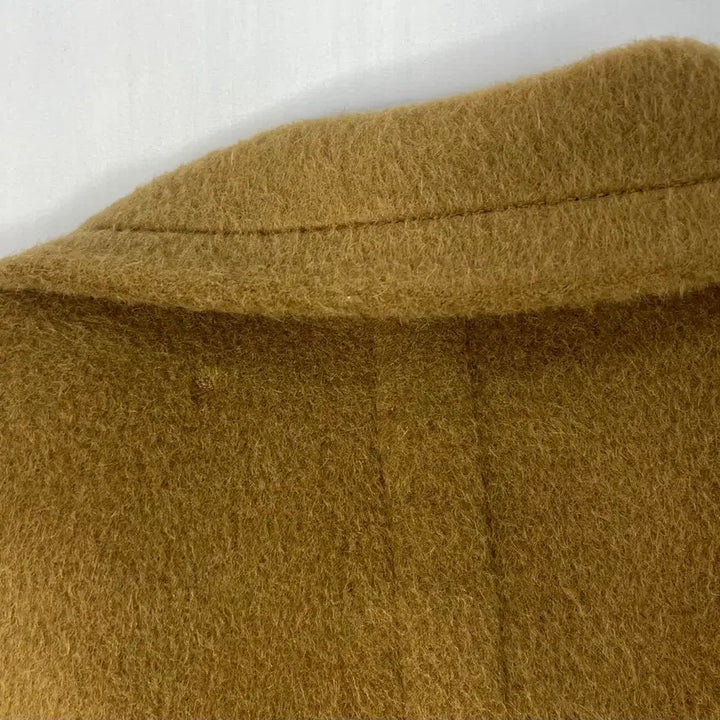 [BUNJANG] Crocodile Alpaca Wool Coat / 크로커다일 알파카 모직 코트