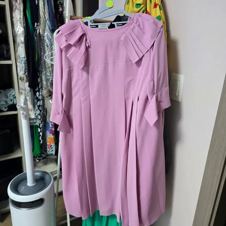 [BUNJANG] Lucky Chouette Pink Dress / 럭키슈에뜨 원피스 36