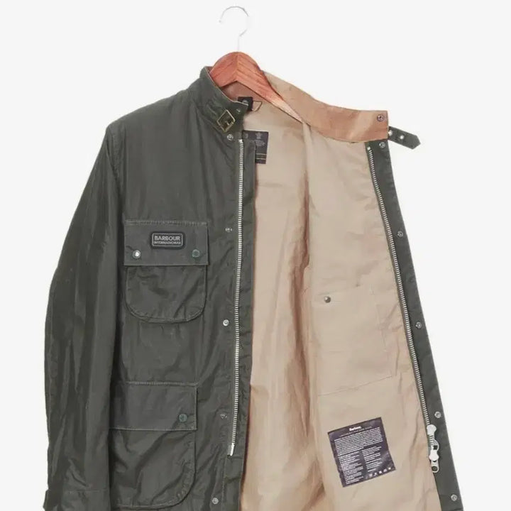 [BUNJANG] Barbour International Olive Wax Jacket XL / 바버 인터내셔널 올리브 왁스 자켓 x