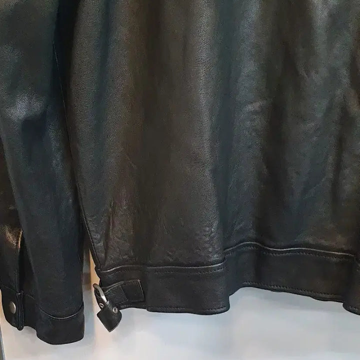 [BUNJANG] Vivastudio Leather Jacket (Black) - M / vivastudio 비바스튜디오 블랙 가죽 자켓M