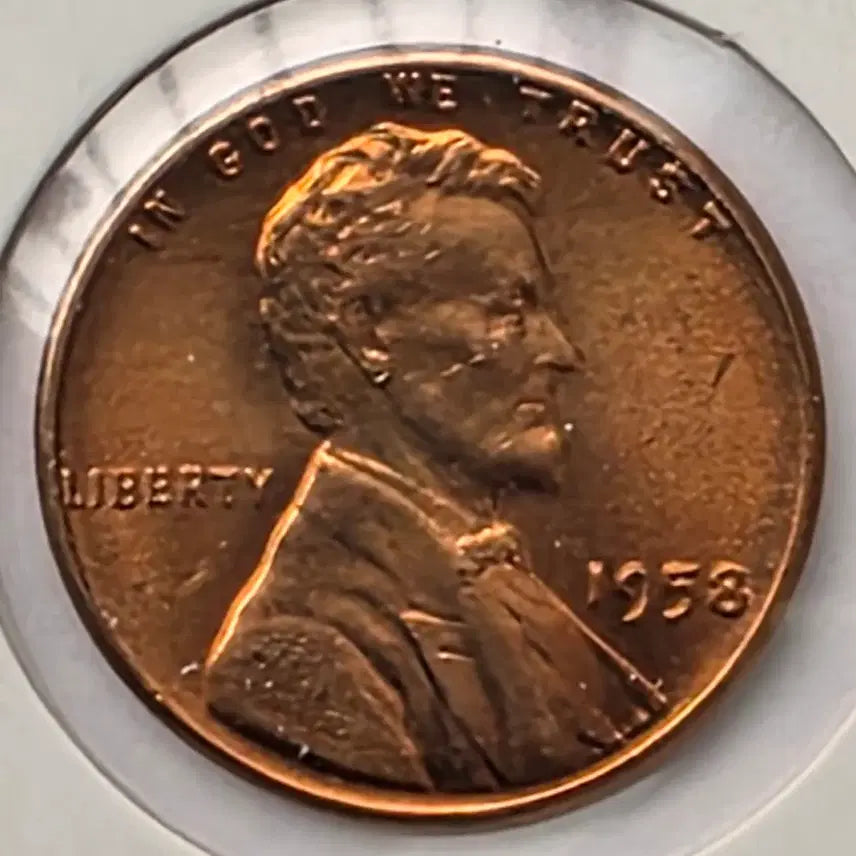 [BUNJANG] Lincoln 1958 Penny / 링컨 1센트 1958년도 미사용 페니