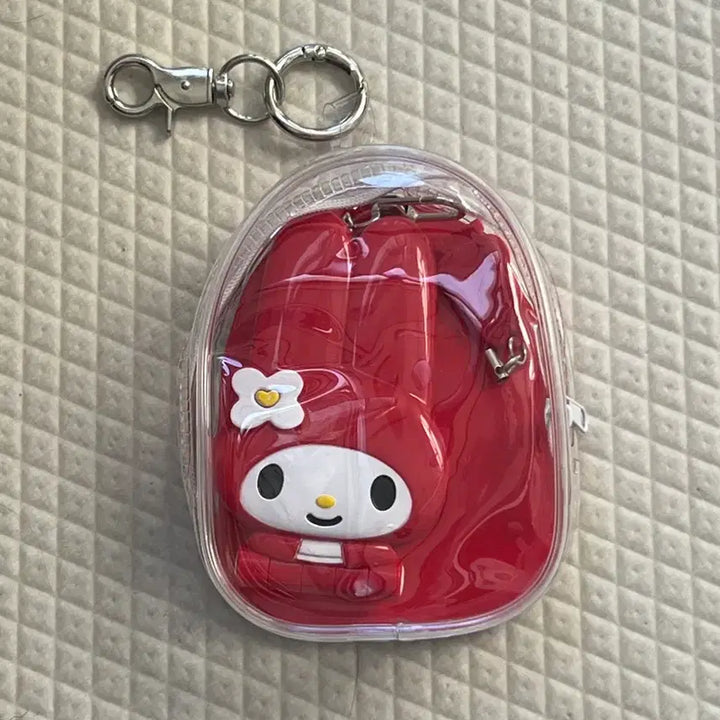 [BUNJANG] My Melody Face Coin Purse Keyring / 무신사 마이멜로디 폴더폰 얼굴 키링 동전지갑 빨마 팝업