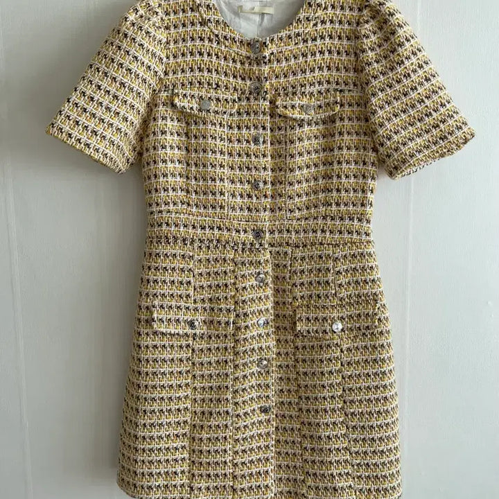 [BUNJANG] Maje Tweed Dress / 마쥬 트위드 원피스