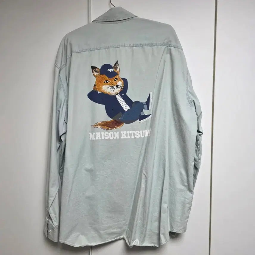 [BUNJANG] Maison Kitsune Overshirt XL / 메종키츠네 오버셔츠 xl