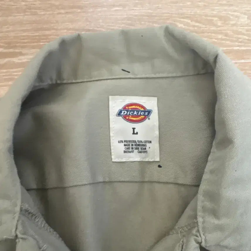 [BUNJANG] Dickies Painting Work Shirt Khaki / 디키즈 페인팅 워크 셔츠 카키