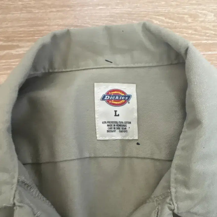 [BUNJANG] Dickies Painting Work Shirt Khaki / 디키즈 페인팅 워크 셔츠 카키