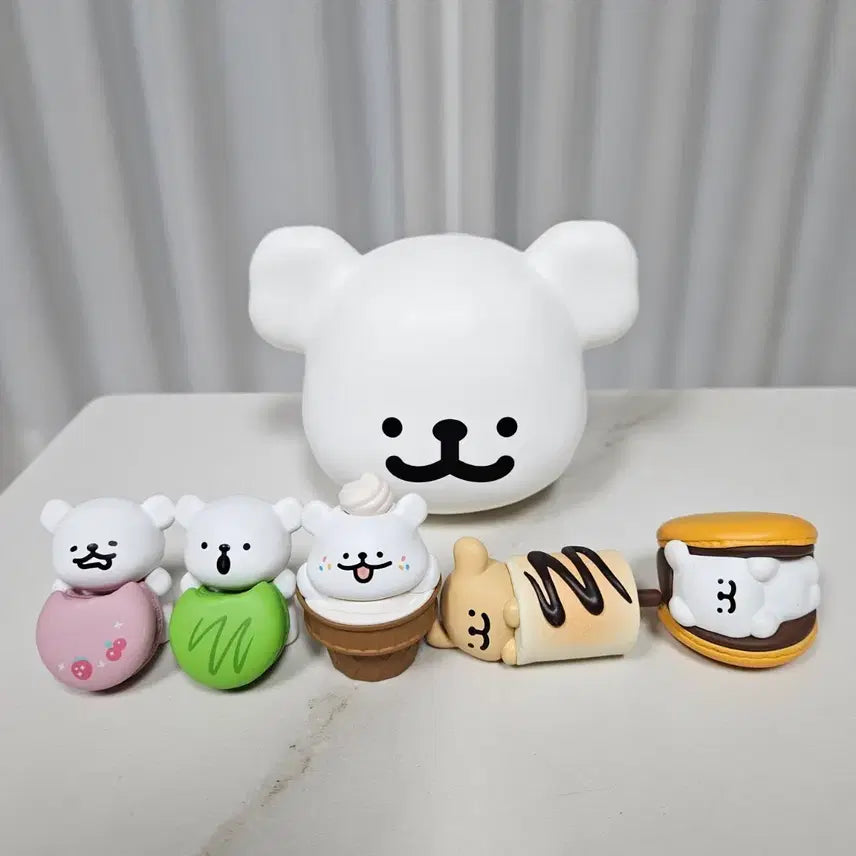 [BUNJANG] Assorted Dessert Mini Random Figure Bundle Set / 말티즈 몰티즈 리트리버 디저트 미니 랜덤 피규어 일괄