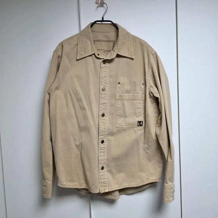 [BUNJANG] Wooyoungmi Beige Denim Jacket / 우영미 베이지 데님 자켓