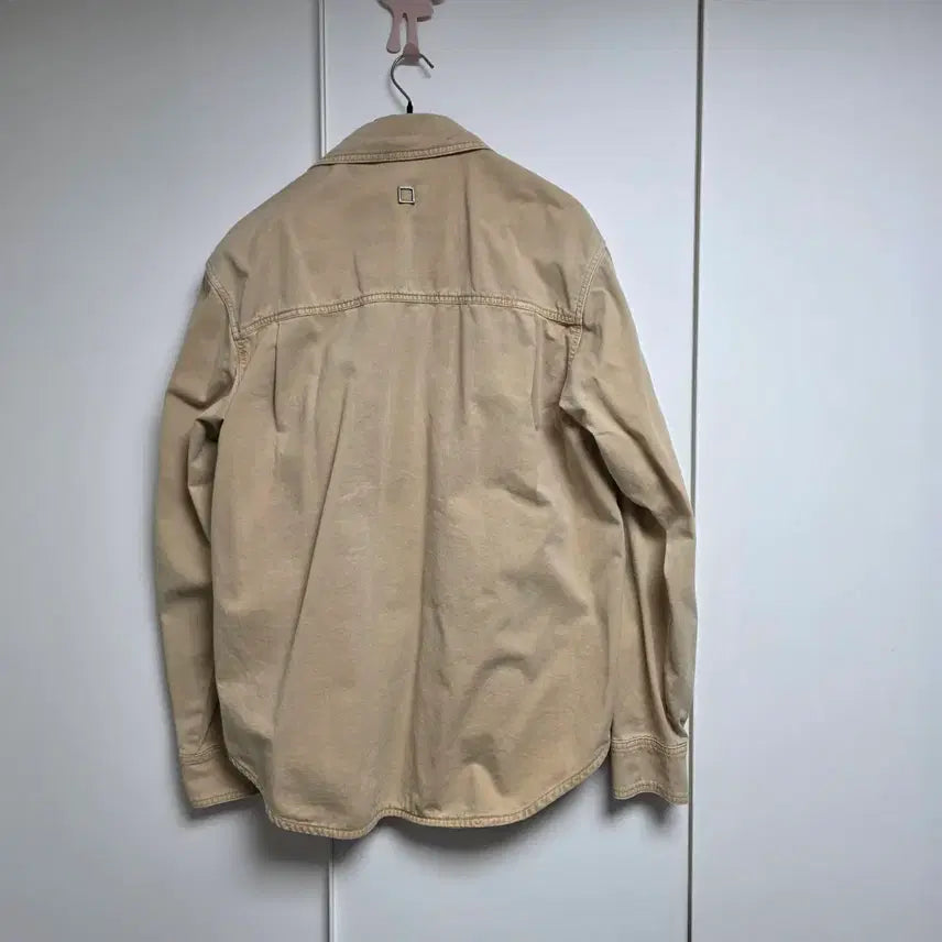 [BUNJANG] Wooyoungmi Beige Denim Jacket / 우영미 베이지 데님 자켓