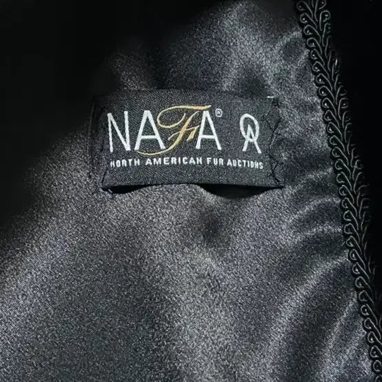 [BUNJANG] NAPA Natural Black Fur Coat / NAPA 천연 블랙 모피 (허리스트링O, 큰카라)