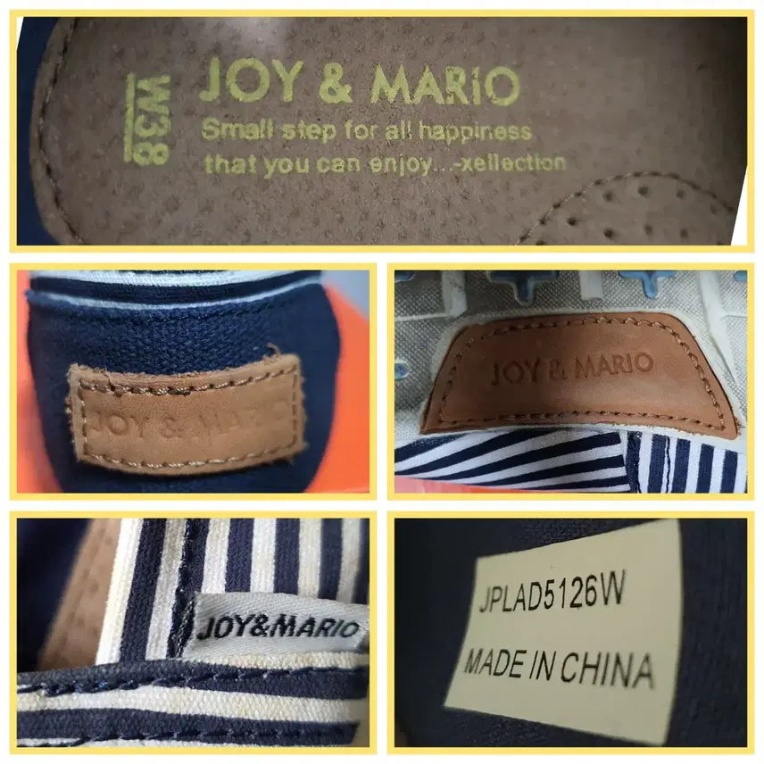 [BUNJANG] JOY & MARIO Striped Slip-on Sneakers / 조이앤마리오(JOY & MARIO) 스트라이프 패턴 슬립온 스니커즈