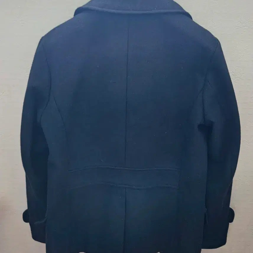 [BUNJANG] Bose Navy Short Pea Coat - Jacket / 보세 네이비 숏피코트 - 자켓 스타일