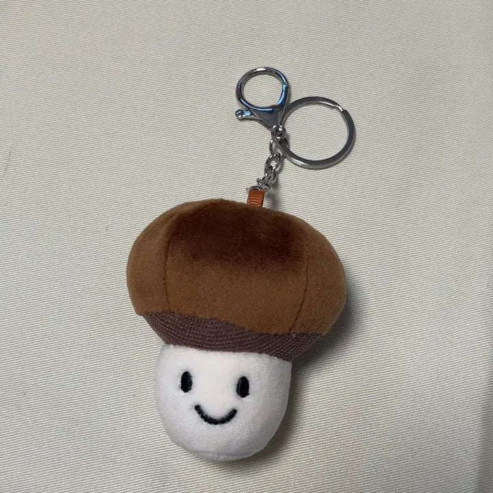 [BUNJANG] Mushroom 8cm Charm Keychain / 덤증정) 버섯 8cm 키링