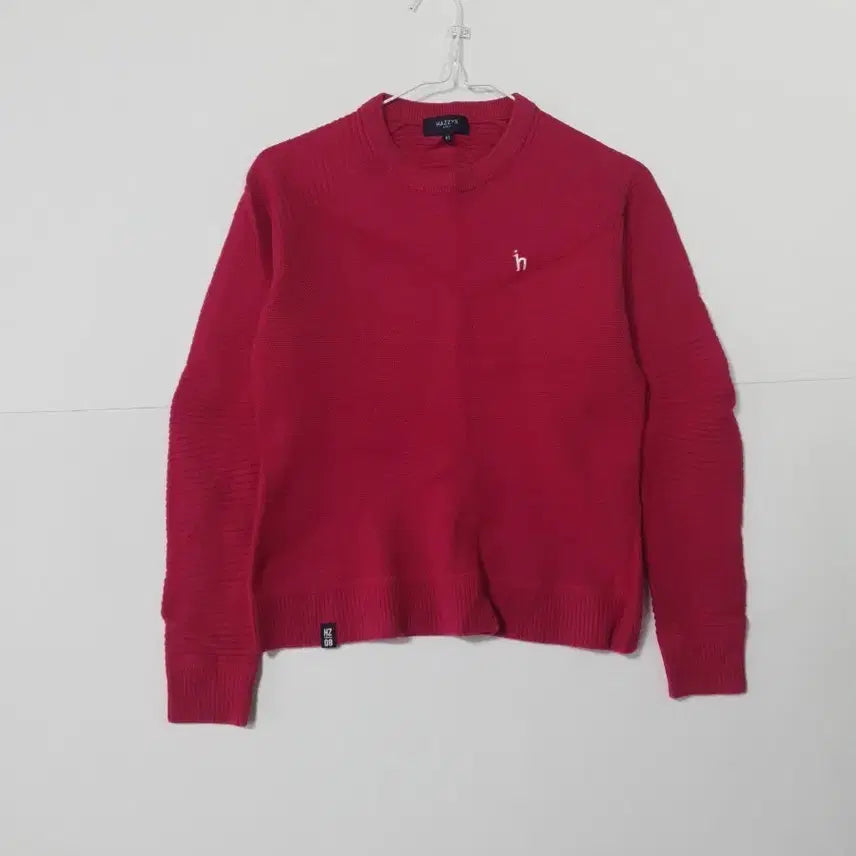 [BUNJANG] Hazzys Golf Red Knit Sweater / 헤지스 골프 85  빨간색 니트 스웨터 0718