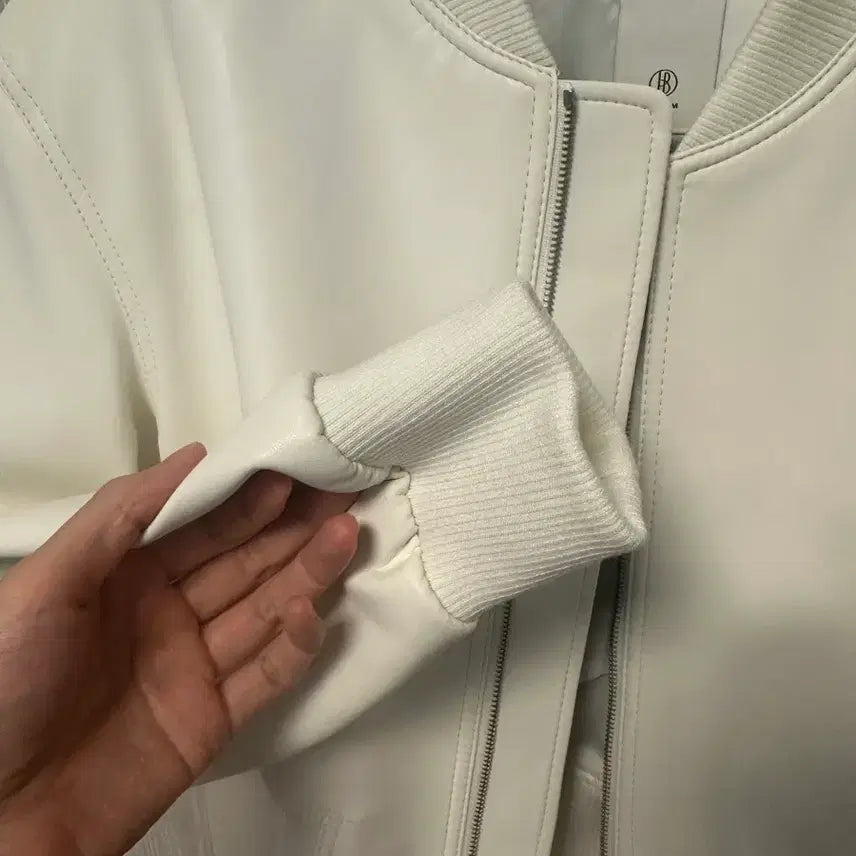 [BUNJANG] Blossom Leather Jacket / 블로썸 레더자켓