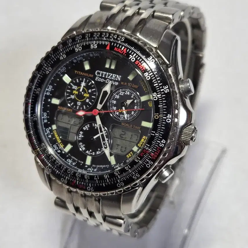 [BUNJANG] Citizen Flightmaster Eco-Drive Watch / 빈티지 시티즌 프로마스터 스카이호크 항공시계