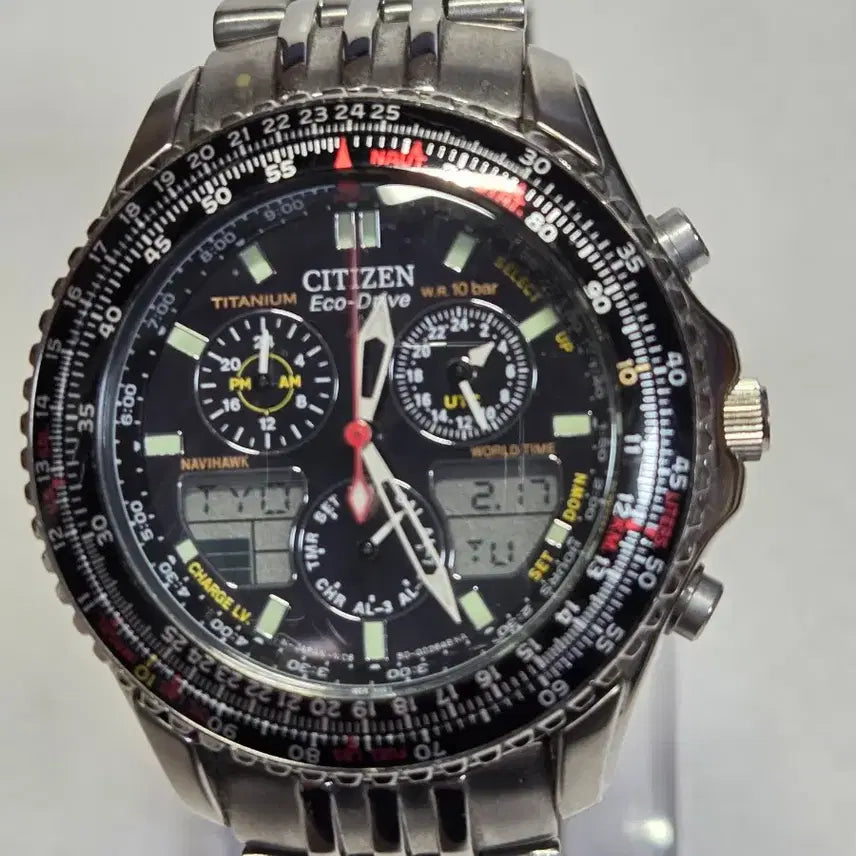[BUNJANG] Citizen Flightmaster Eco-Drive Watch / 빈티지 시티즌 프로마스터 스카이호크 항공시계