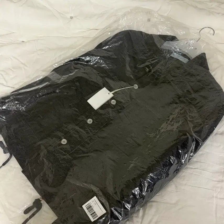 [BUNJANG] Honeycomb Denim Trucker Jacket Indigo / (1, 새상품) 노운 허니콤 데님 트러커 자켓 인디고