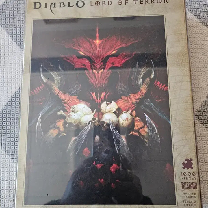 [BUNJANG] Blizzard Diablo 1000-Piece Jigsaw Puzzle / 블리자드 디아블로 1000피스 퍼즐