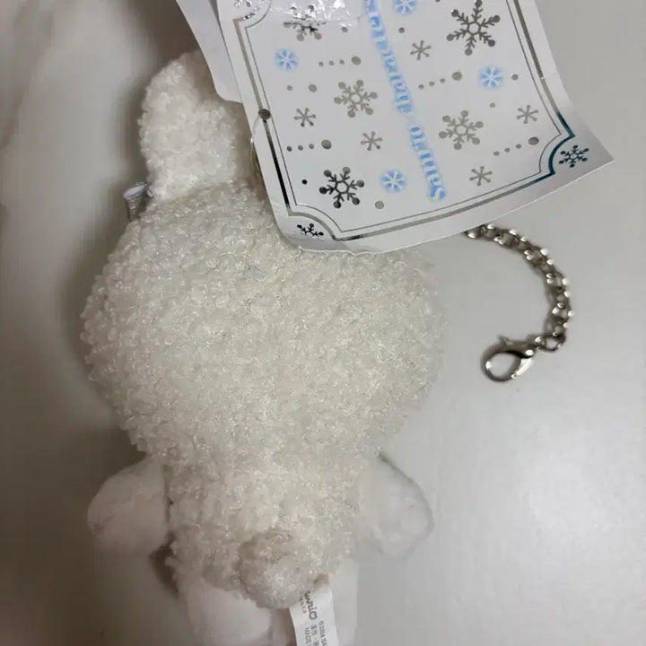 [BUNJANG] Sanrio My Melody Snow Rabbit Keyring Doll / 산리오 마이멜로디 스노우래빗 인형키링