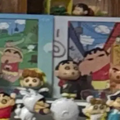 [BUNJANG] Crayon Shin-chan Photocard Stand / 짱구 팝업 피규어 포토카드 스탠드 서울