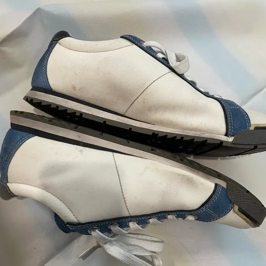 [BUNJANG] Prada Sneakers White/Blue / 프라다 스니커즈 화이트/블루