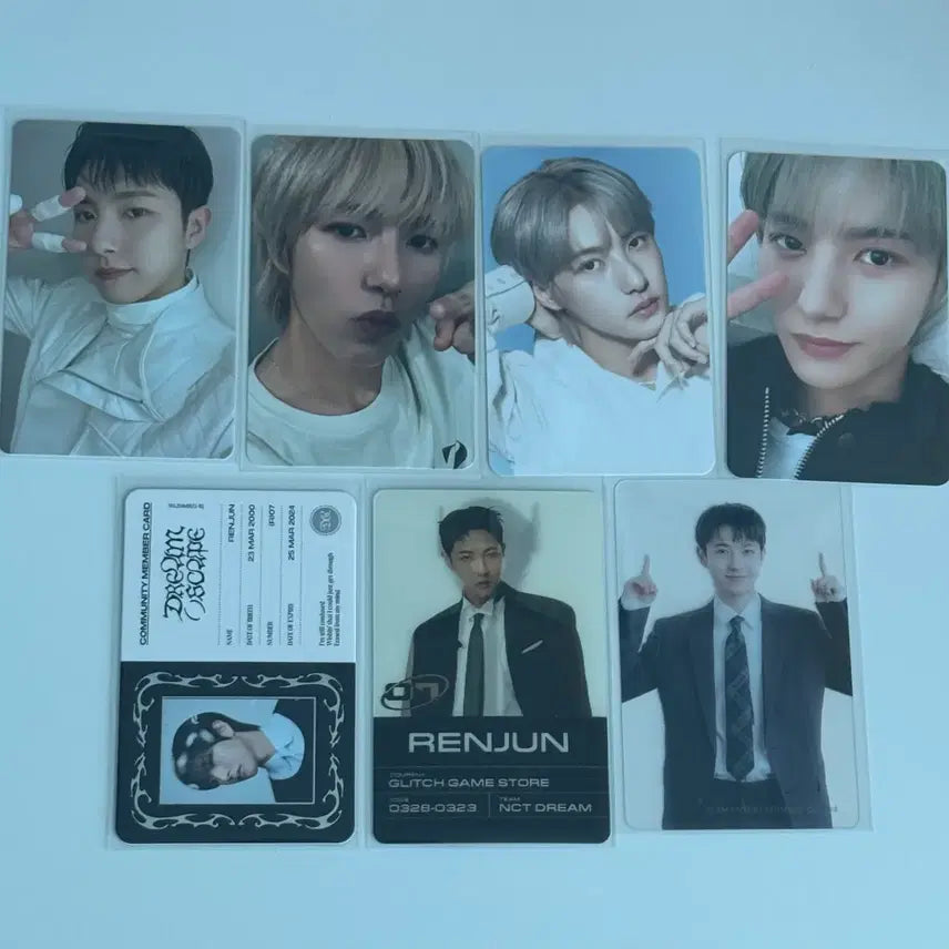 [BUNJANG] NCT Renjun Bundle Set Photocard / NCT 런쥔 포카 일괄