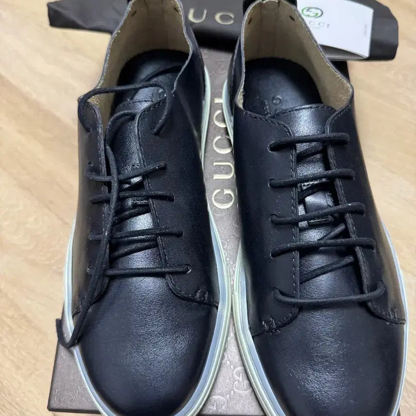[BUNJANG] Gucci Leather Sneakers / 구찌 가죽스니커즈