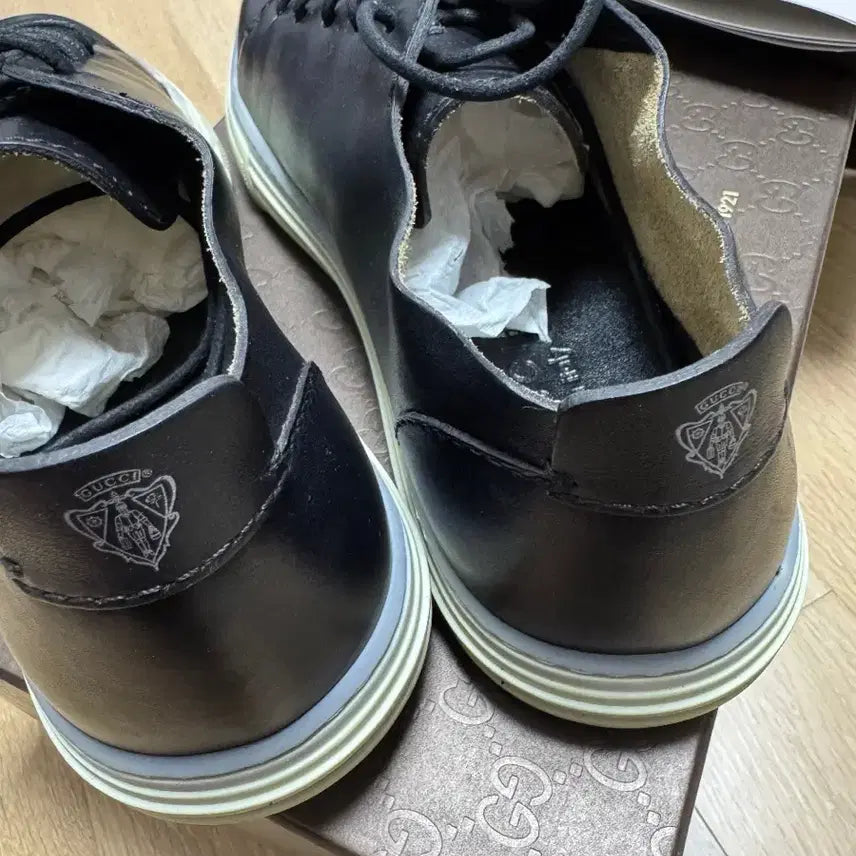 [BUNJANG] Gucci Leather Sneakers / 구찌 가죽스니커즈