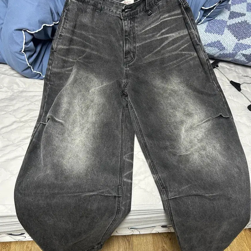 [BUNJANG] Etce Washed Baggy Jeans (M) / Etce 워시드 배기진 (M)