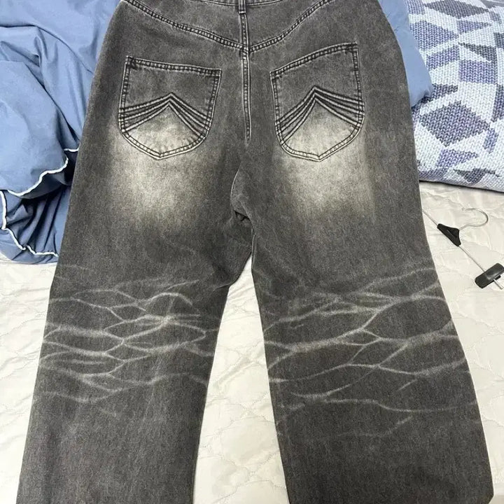 [BUNJANG] Etce Washed Baggy Jeans (M) / Etce 워시드 배기진 (M)