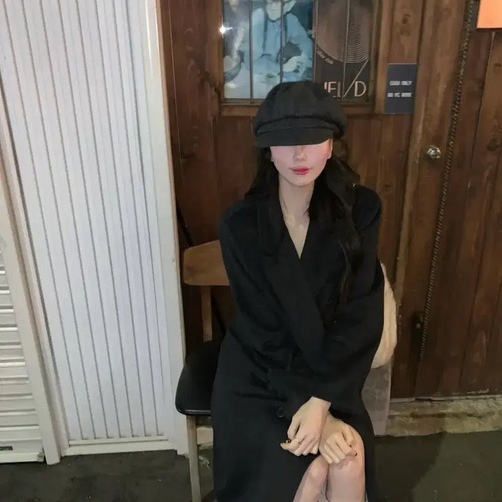 [BUNJANG] Rey Maron Charcoal Coat / 레예 마론 코트 차콜