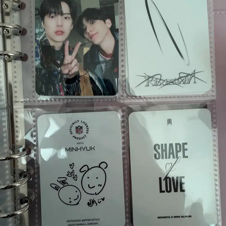 [BUNJANG] Monsta X Photocard Bundle Set / 몬스타엑스 포토카드 9장 일괄